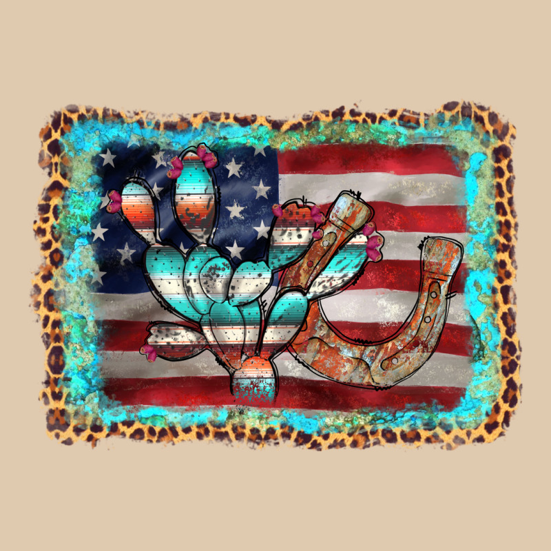 Flag Cactus Horseshoe Heavyweight Sweatshirt by AdoDesignShop | Teevron
