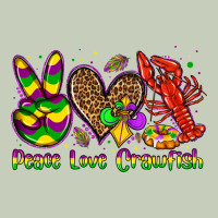 Peace Love Crawfish Olivia Ladies Tee | Teevron