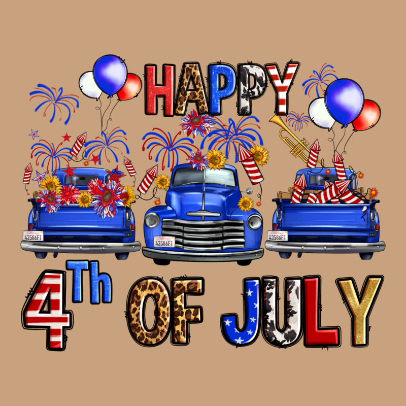 Western Truck Hello Fourth Of July America Vintage Tee by FaDigitalArtStudio | Teevron