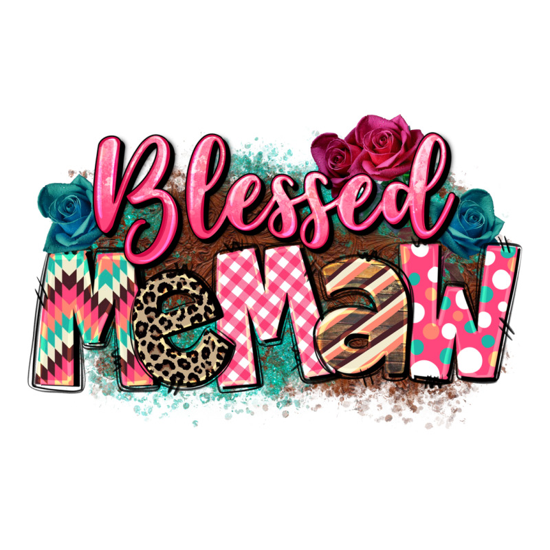Blessed Memaw Mother's Day Premium Tee by CowGirlArtShop | Teevron