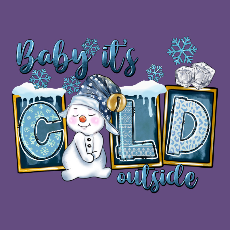 Baby It's Cold Outside Vintage Hoodie by FaDigitalArtStudio | Teevron