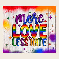 More Love Less Hate Tumbler Premium Sweatshirt | Teevron