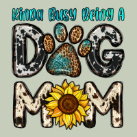 Kinda Busy Being A Dog Mom Ladies Tee | Teevron