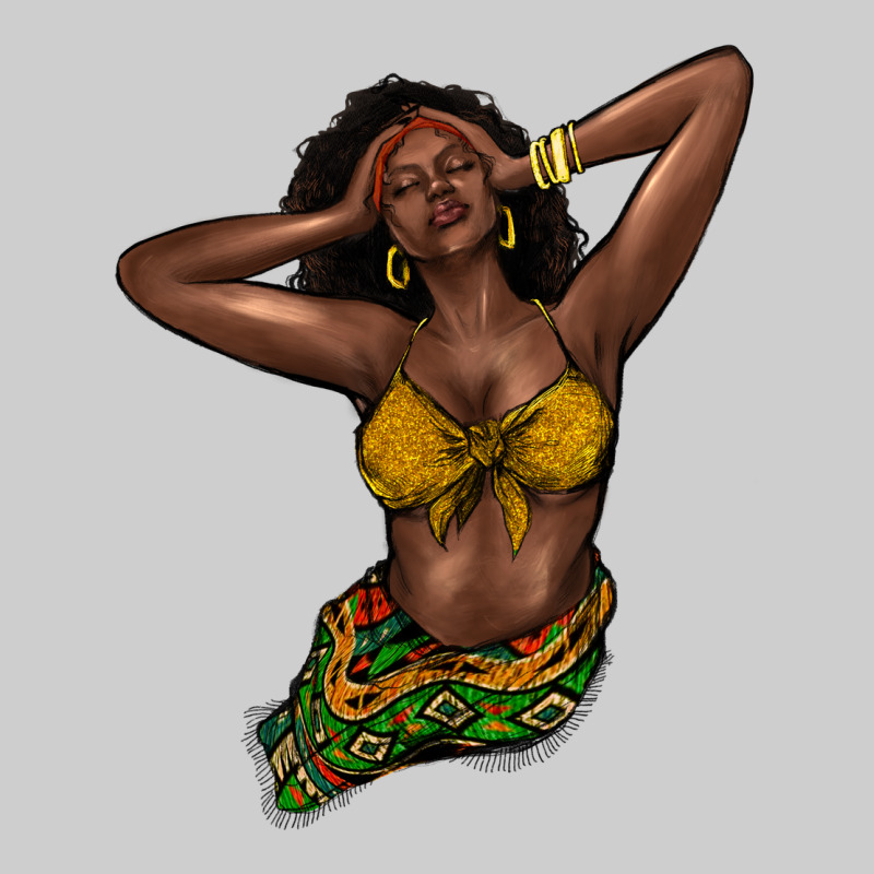 Black Woman Premium Tee by HowdyJamesFarm | Teevron
