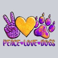 Peace Love Dogs Heavyweight Sweatshirt | Teevron