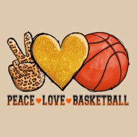 Peace Love Basketball Heavyweight Sweatshirt | Teevron