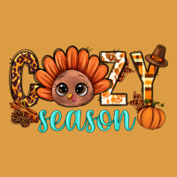 Turkey Cozy Season Thanksgiving Bbs Urban Heavy Tee | Teevron