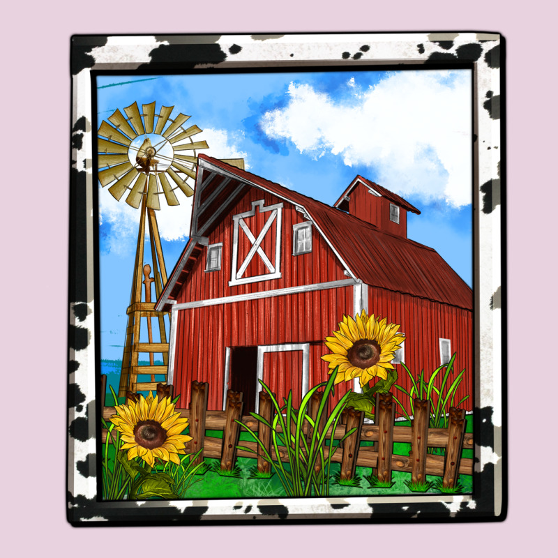 Rustic Western Barn Olivia Ladies Tee by OliviaCreatesArt | Teevron