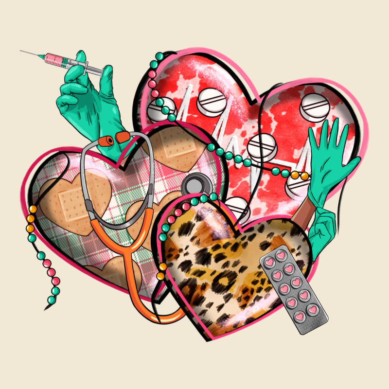 Nurse Hearts Premium Tee by CowGirlArtShop | Teevron