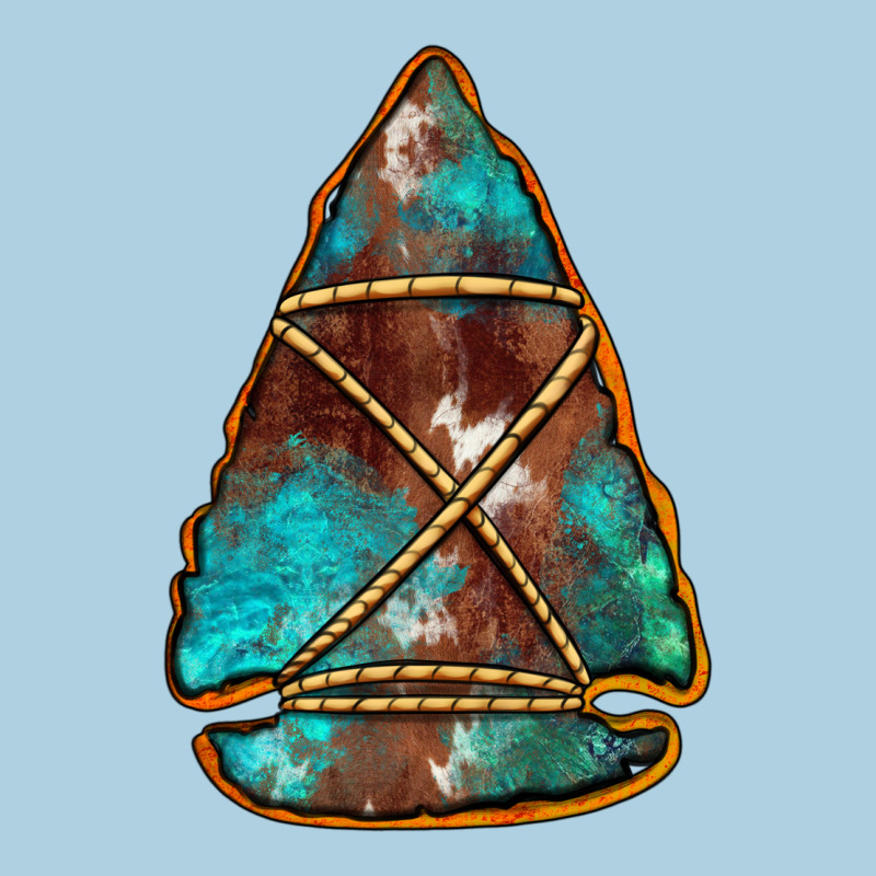Turquoise Cowhide Arrowhead Premium Hoodie by Jasminsmagicworld | Teevron