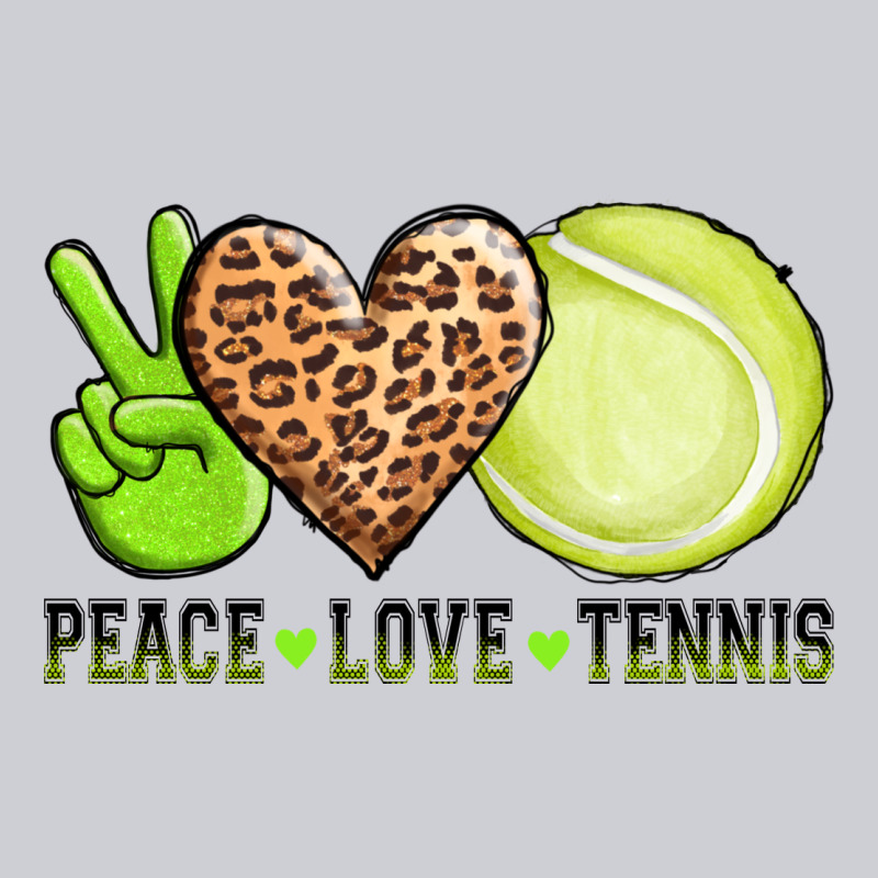 Peace Love Tennis Heavyweight Sweatshirt by AdoDesignShop | Teevron