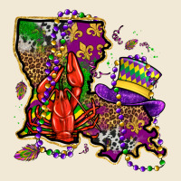 Mardi Gras Louisiana Map Ladies Tee | Teevron