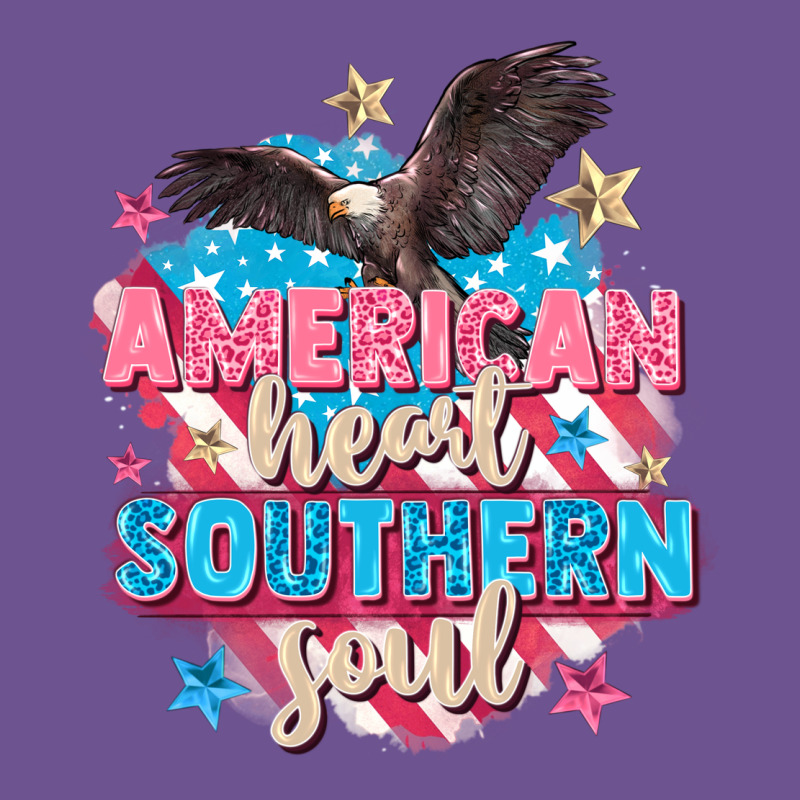 American Heart Southern Soul 4th Of July Vintage Tee by FaDigitalArtStudio | Teevron