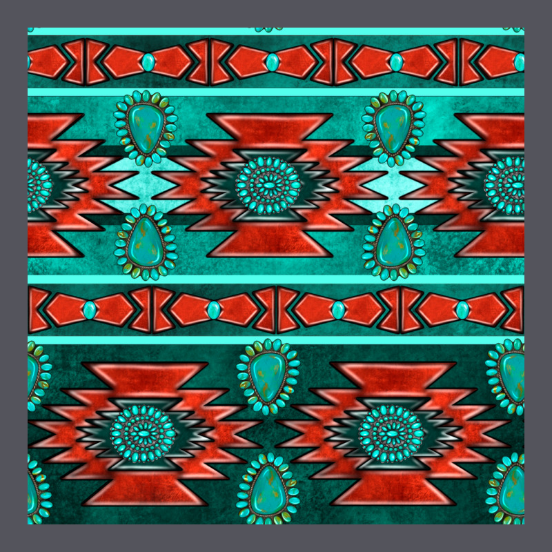 Native American Aztec Seamless Pattern 4 Vintage Hoodie by BundleAndBundleShop | Teevron