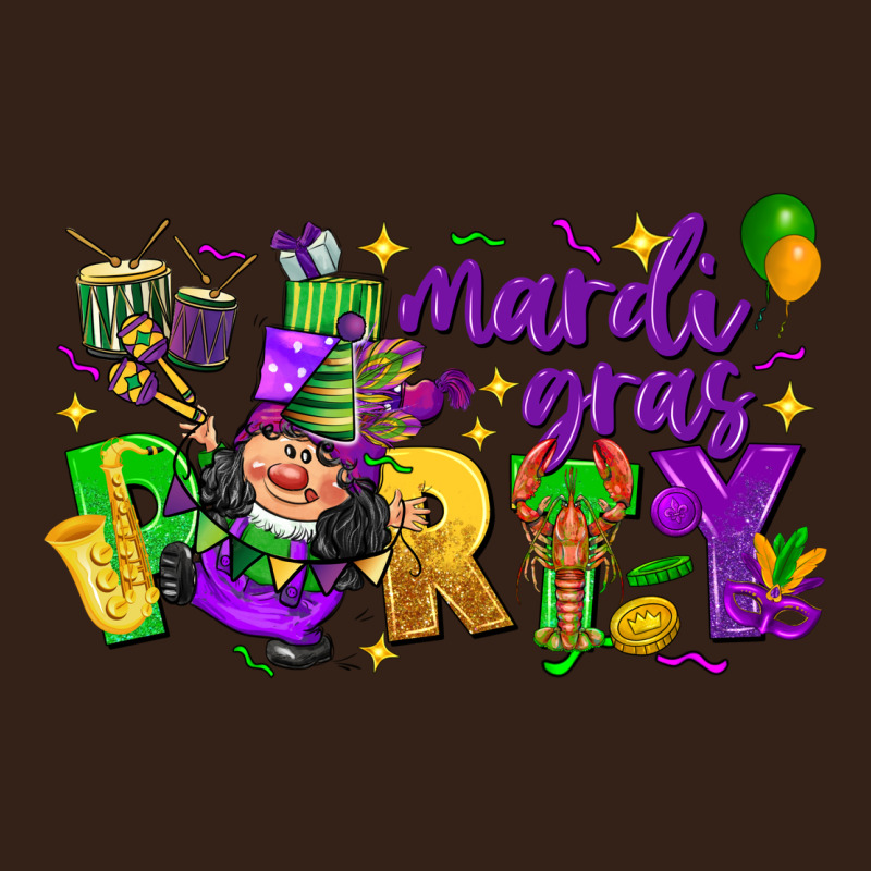 Mardi Gras Party Heavy Core Tee by CowGirlArtShop | Teevron