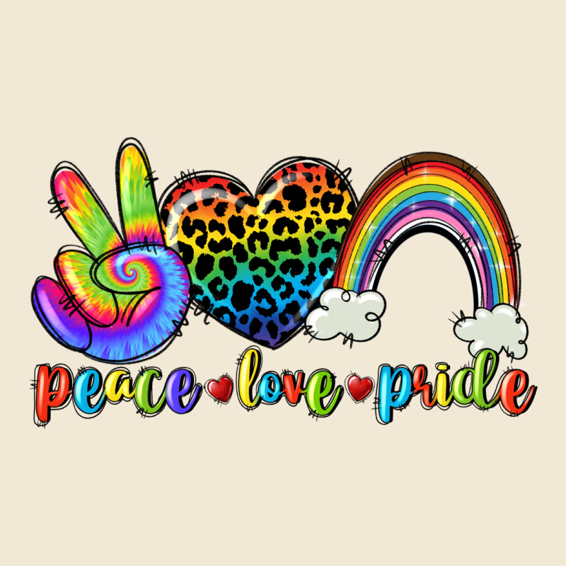 Peace Love Pride Premium Tee by CowGirlArtShop | Teevron