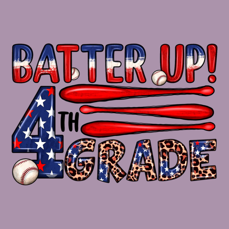 Batter Up 4th Grade Heavyweight Hoodie by JahusDesignShop | Teevron