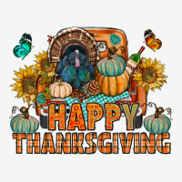 Happy Thanksgiving With Truck Bbs Urban Heavy Tee | Teevron