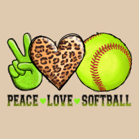 Peace Love Softball Heavyweight Sweatshirt | Teevron