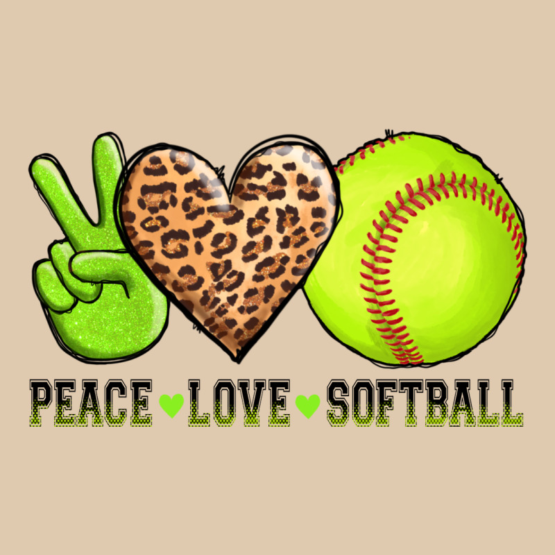 Peace Love Softball Heavyweight Sweatshirt by AdoDesignShop | Teevron
