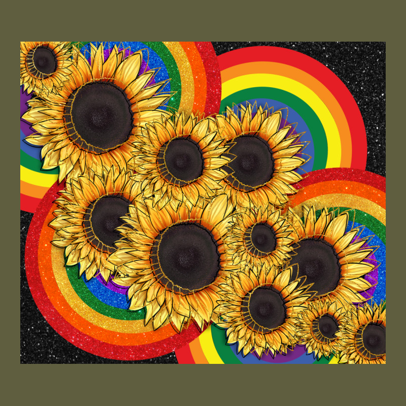 Pride Sunflower Tumbler Vintage Tee by FaDigitalArtStudio | Teevron