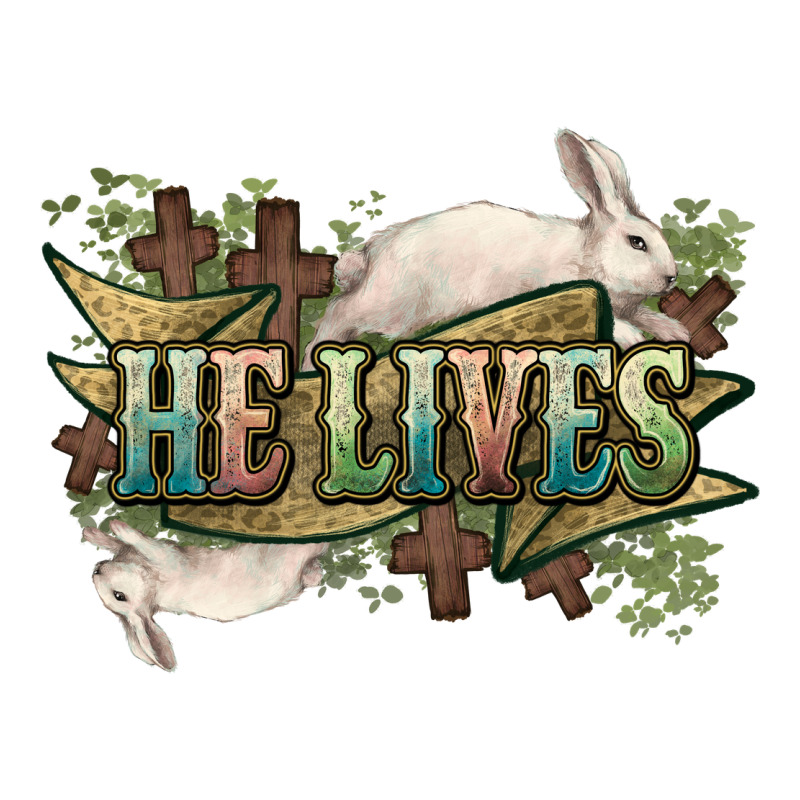 He Lives Easter Day Premium Tee by HowdyJamesFarm | Teevron
