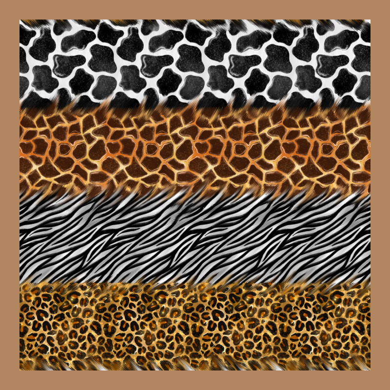 Safari Animals Seamless Pattern Long Sleeve Tee by BundleAndBundleShop | Teevron