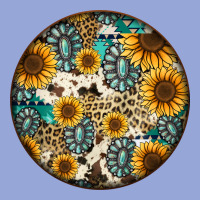 Western Pattern Circle Earrings Classic Tee | Teevron