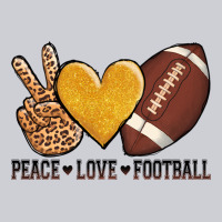 Peace Love Football Revize Heavyweight Sweatshirt | Teevron
