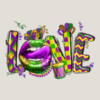 Mardi Gras Love Lips Heavy Core Tee | Teevron