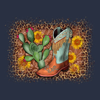 Cowboy Boots Cactus Leopard Heavyweight Sweatshirt | Teevron