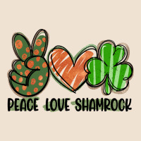 Peace Love Shamrock Urban Heavy Tee | Teevron