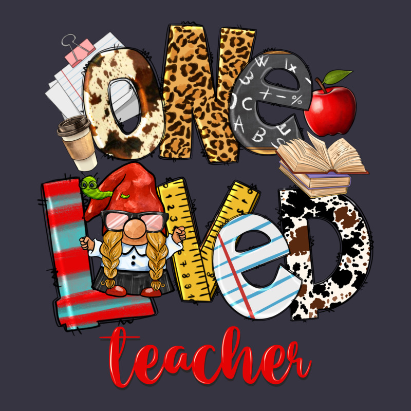 One Loved Teacher Vintage Hoodie by FaDigitalArtStudio | Teevron