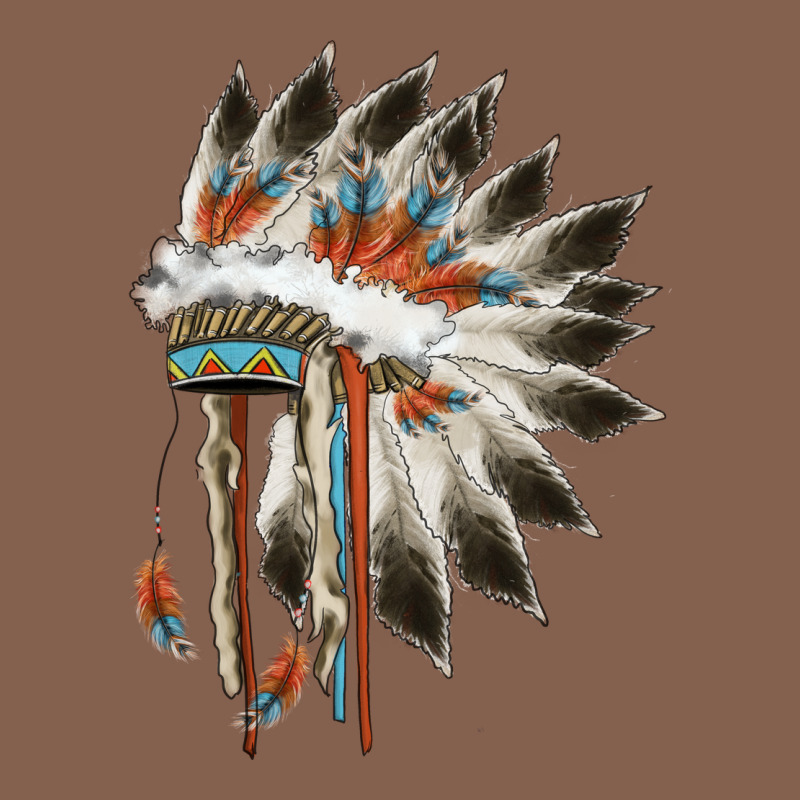 Indian Headress Zipper Hoodie by AdoDesignShop | Teevron