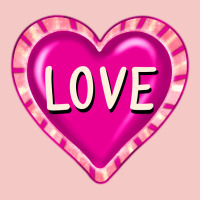 Valentine's Day Hearts Urban Heavy Tee | Teevron