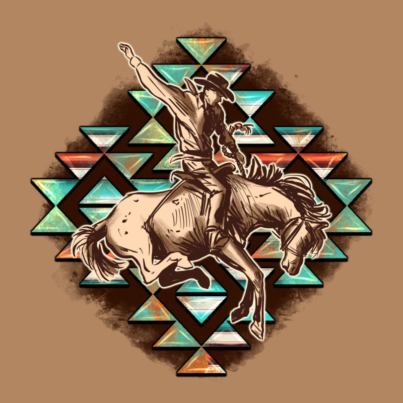 Aztec Symbol Rodeo Long Sleeve Tee by FaDigitalArtStudio | Teevron