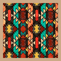 Native American Aztec Seamless Pattern Vintage Hoodie | Teevron