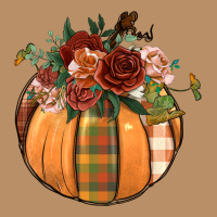 Floral Pumpkin Vintage Hoodie | Teevron