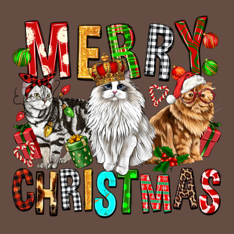 Merry Christmas Cats Long Sleeve Tee by FaDigitalArtStudio | Teevron