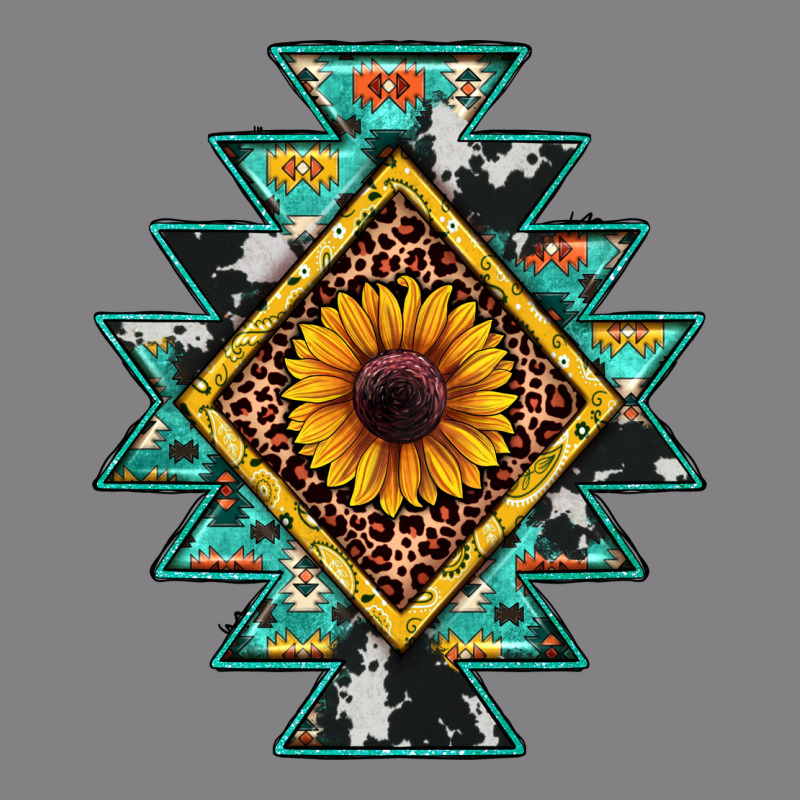 Aztec Leopard Sunflower Heavyweight Hoodie by JahusDesignShop | Teevron