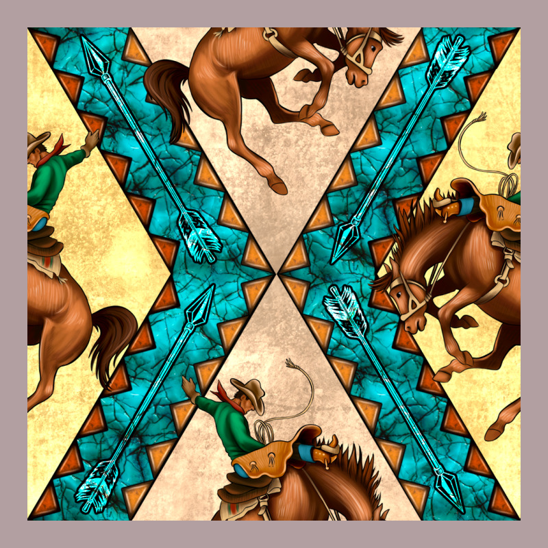 Native American Aztec Seamless Pattern 6 Vintage Hoodie by BundleAndBundleShop | Teevron
