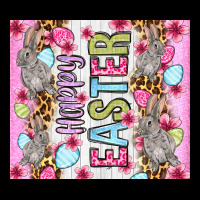 Happy Easter Bunnies Eggs 20oz Skinny Tumbler Ladies Tee | Teevron