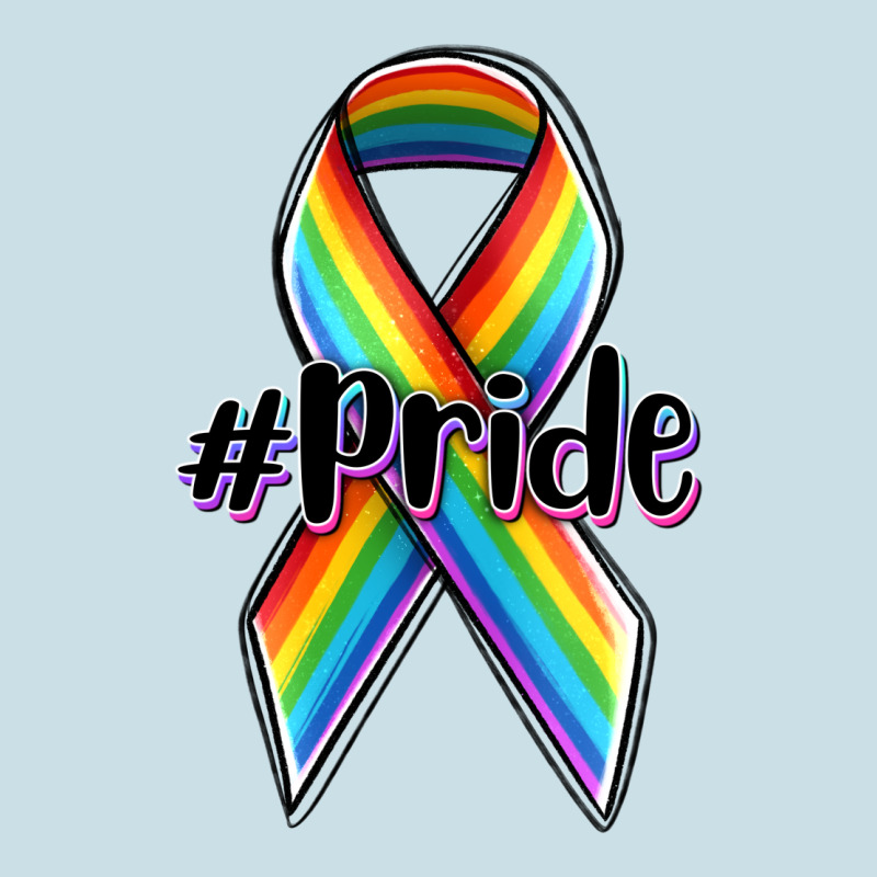 Pride Lgbtq Awareness Ribbon Ladies Tee by OliviaCreatesArt | Teevron