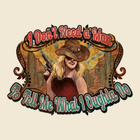 I Don't Need A Man Cowgirl Western Premium Tee | Teevron