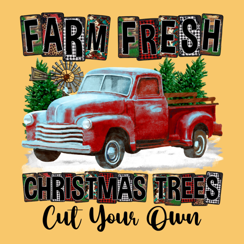 Farm Fresh Christmas Trees Cut Your Own Vintage Hoodie by FaDigitalArtStudio | Teevron