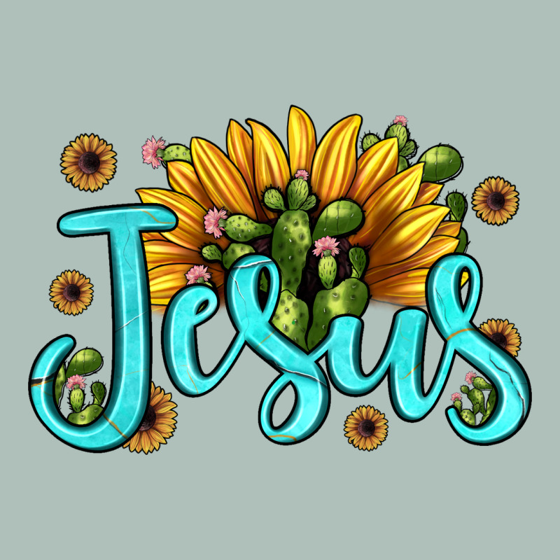 Jesus Sunflower Heavyweight Hoodie by JahusDesignShop | Teevron