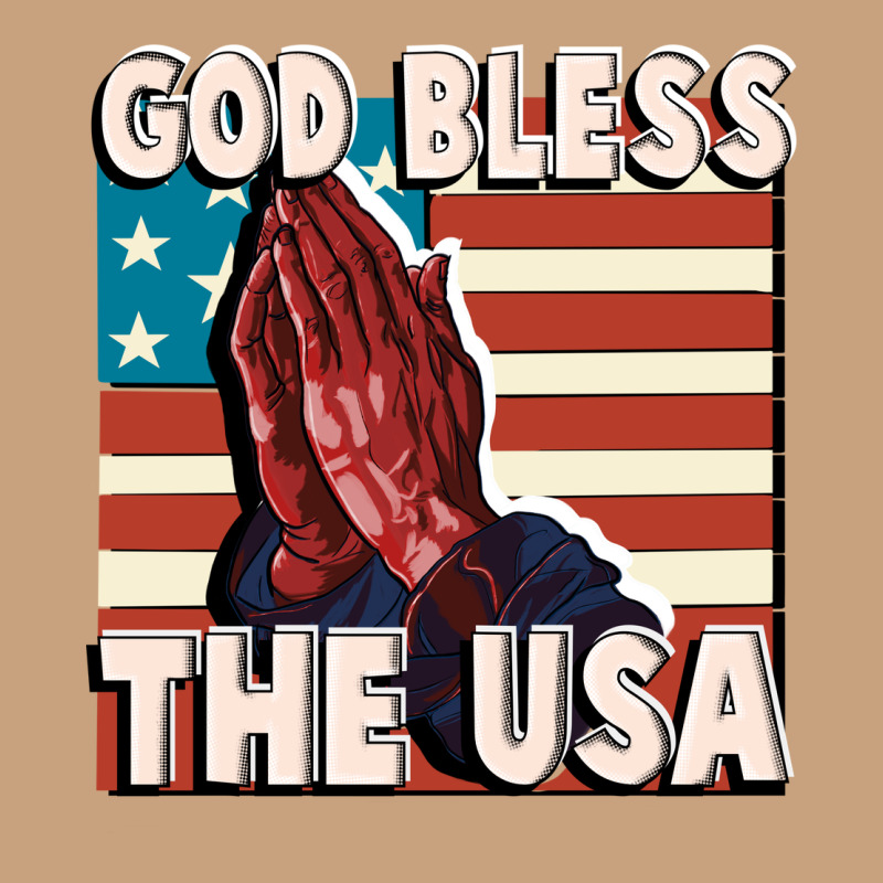 God Bless The Usa Vintage Tee by FaDigitalArtStudio | Teevron