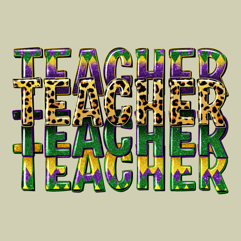 Teacher Mardi Gras Heavy Core Tee by CowGirlArtShop | Teevron