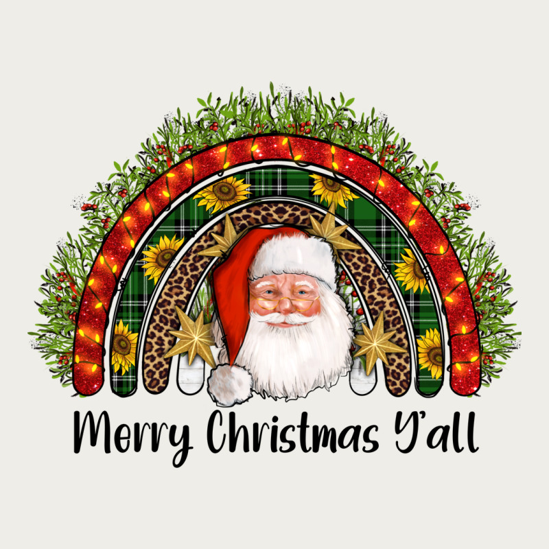 Merry Christmas Y'all Santa Rainbow Zipper Hoodie by AdoDesignShop | Teevron