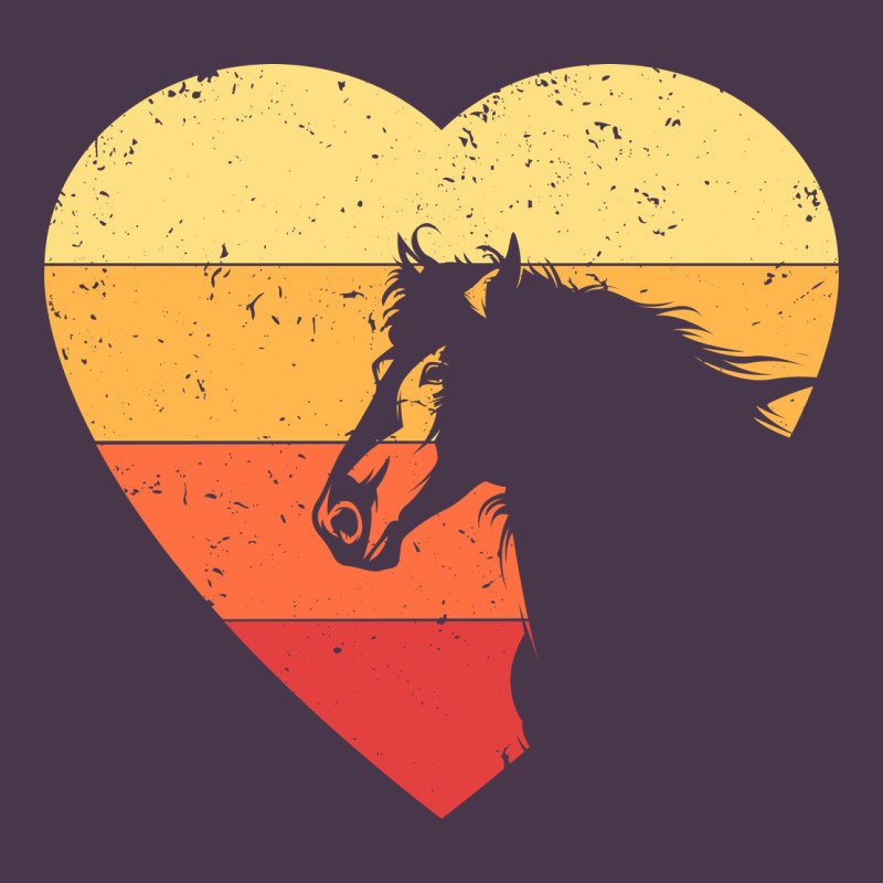 Vintage Heart Horse Equestrian | Horse Lover Heavyweight Hoodie by linhVisuals | Teevron